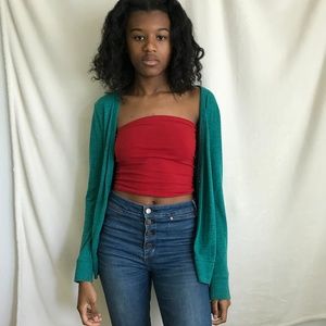 Green Spring Sweater